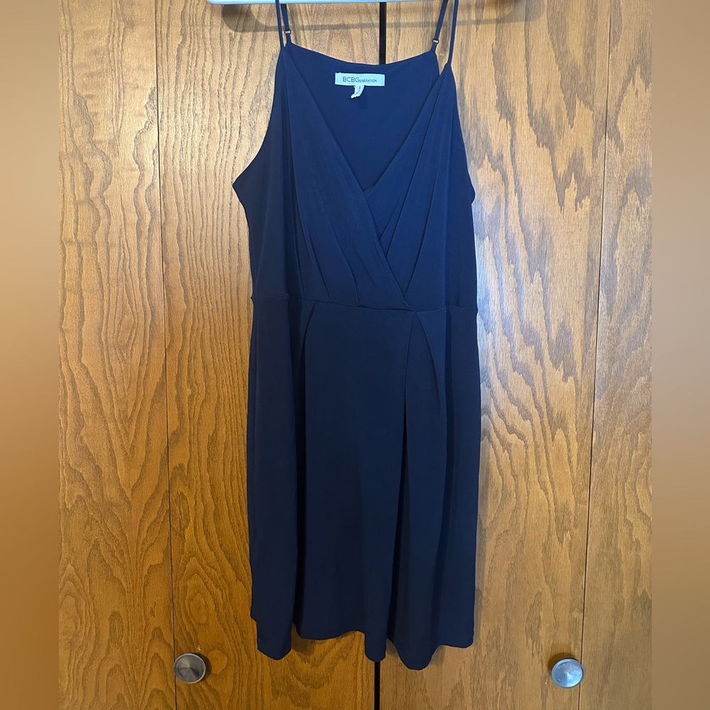 Navy Blue Mini Dress